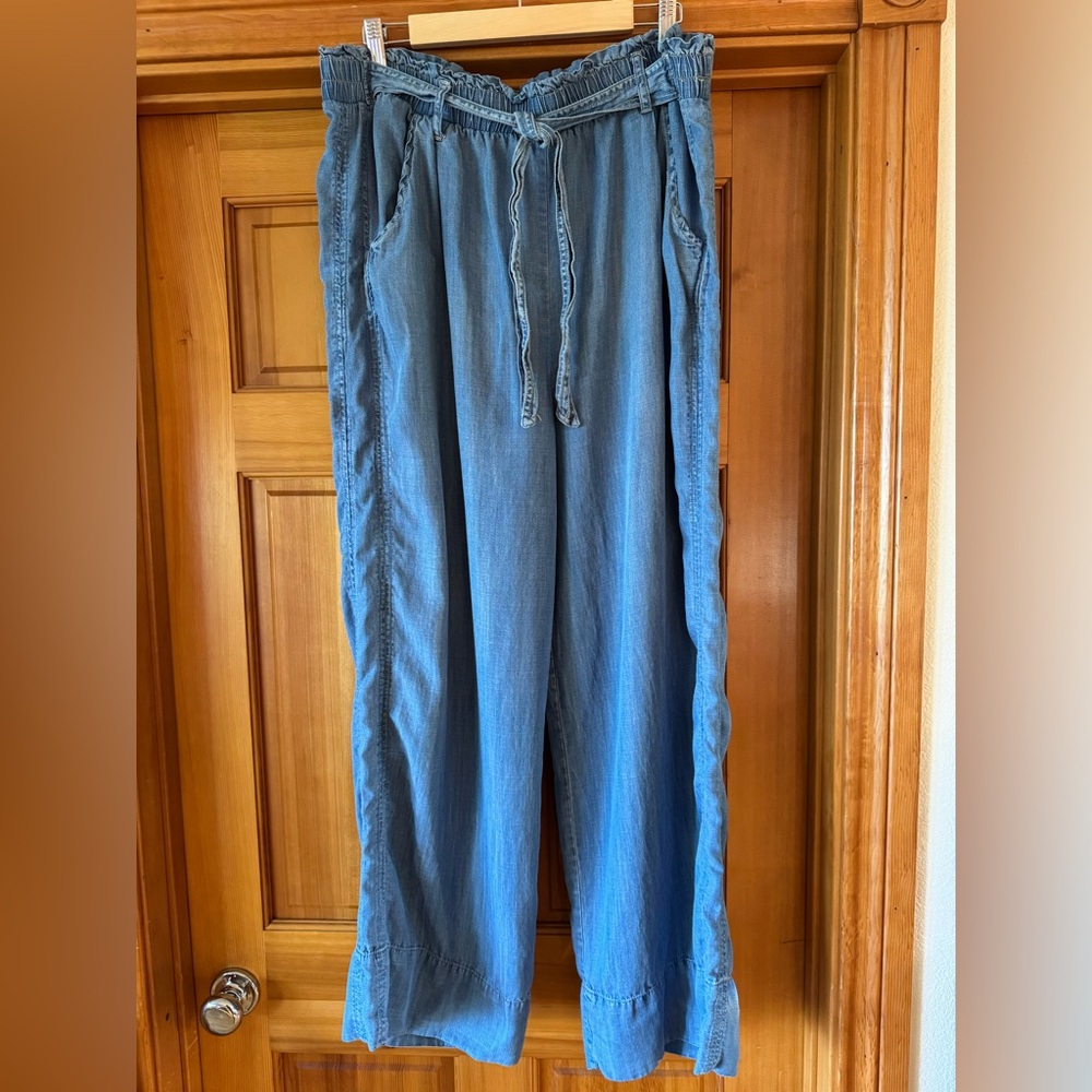 Knox Rose Blue Wide Leg Pants